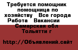 Требуется помощник, помощница по хозяйству - Все города Работа » Вакансии   . Самарская обл.,Тольятти г.